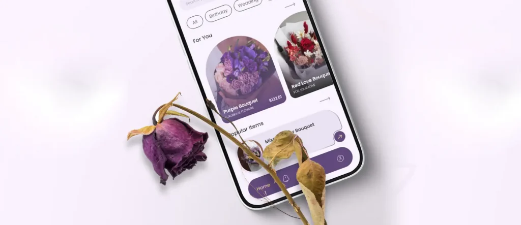 Flower Delivery Mobile App Development